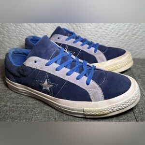 Converse One Star Eclipse Twilight Suede Sample Sneakers Blue 7M / 8.5W